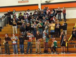 UHS Pep Band and Cheer